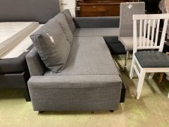 Bäddsoffa med divan